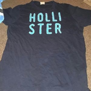Hollister navy blue shirt. Size M